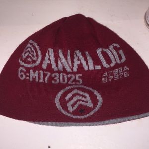 Red and grey two way analog toboggan